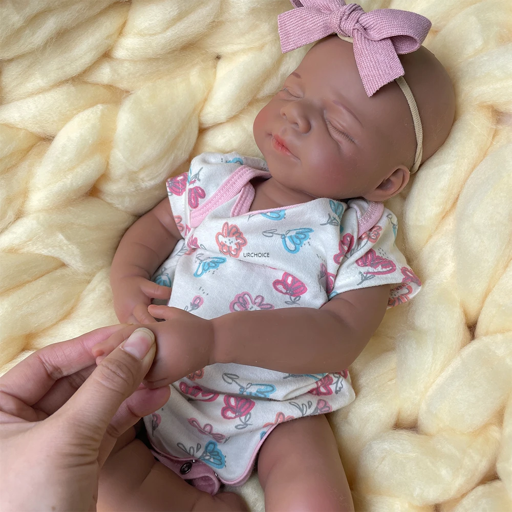 20インチのぽっちゃりしたアフリカ系人形パスカル、リアルな重さのシリコン製リボーンドール、女の子/男の子、可動式の手足、コレクター向け、クリスマスプレゼント