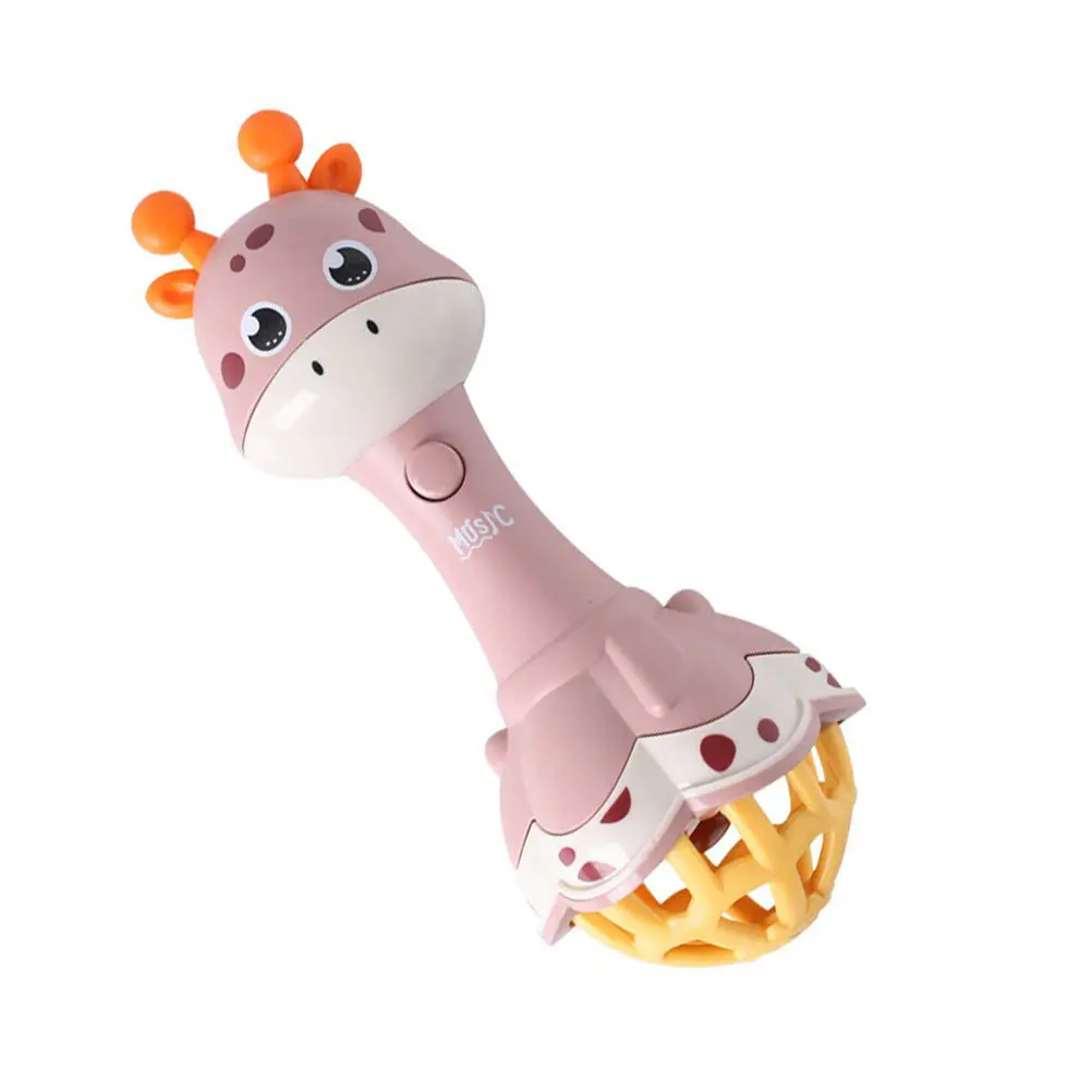 ของเล่นสัตว์พลาสติกพรีเมียม มีเสียงและแสง สีสันสดใส ด้ามจับยาว จับง่าย เหมาะสำหรับเด็กเล็ก เสริมพัฒนาการ 1 ชิ้น