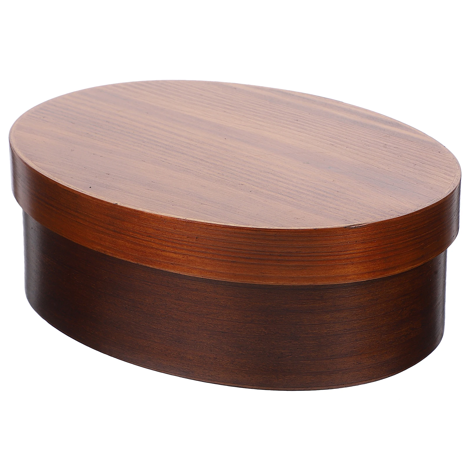 

Lunch Box with Wood Lid Food Container School Outdoor Camping Lunch Box Japanese Wood Eco-friendly Lunch Box