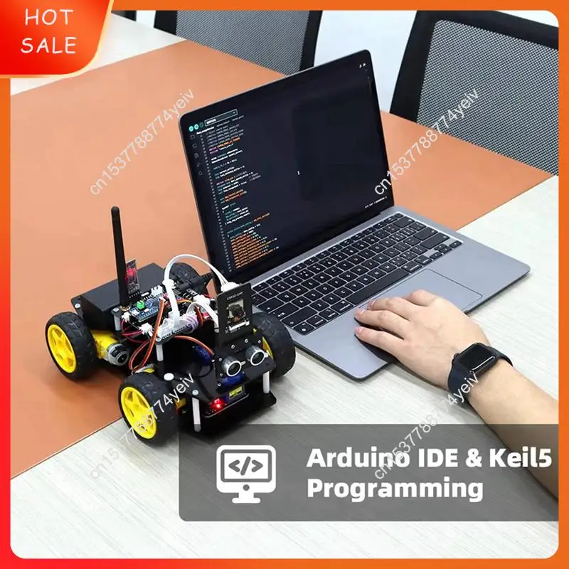 Picture 4: 4X Development Kit Robot Kit For Arduino & Keil 5 Programming Combining ESP32 CAM With STM32 Electronics Robotic Kit A62X