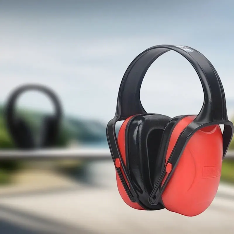 

1pcs Noise-cancelling Ear Cups Noise-proof Student Study Sleeping Headphones Industrial Sound Insulation Lightweight Ear Muffs