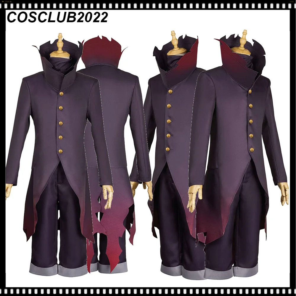 Ken Takakura Cosplay Men Male Outfits Anime Dandadan Costume Wig Mask Uniform Coat Pants Halloween Carnival Party Fantasia Suit