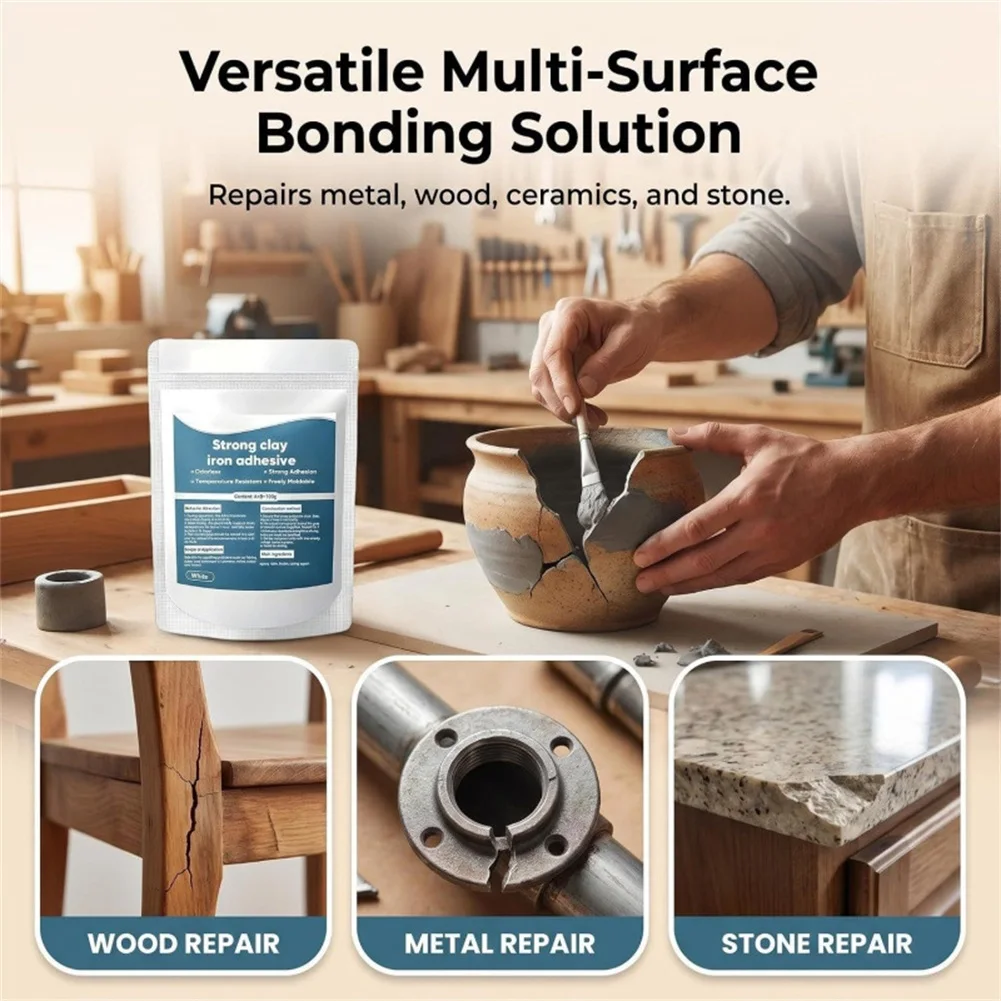 High-Strength Multi-Purpose Repair Clay Easy Application DIY Hand-made Jewelry And Crafts