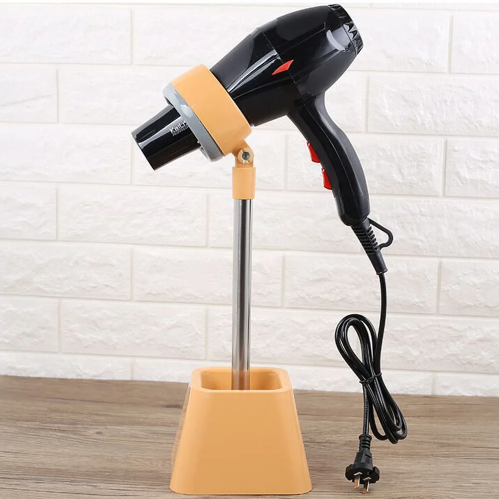 

Pet Holder Stainless Steel Pp Material 180 Degree Rotation Foldable Hair Dryer Stand Space Saving Dog Bathing Hair Dryer Rack