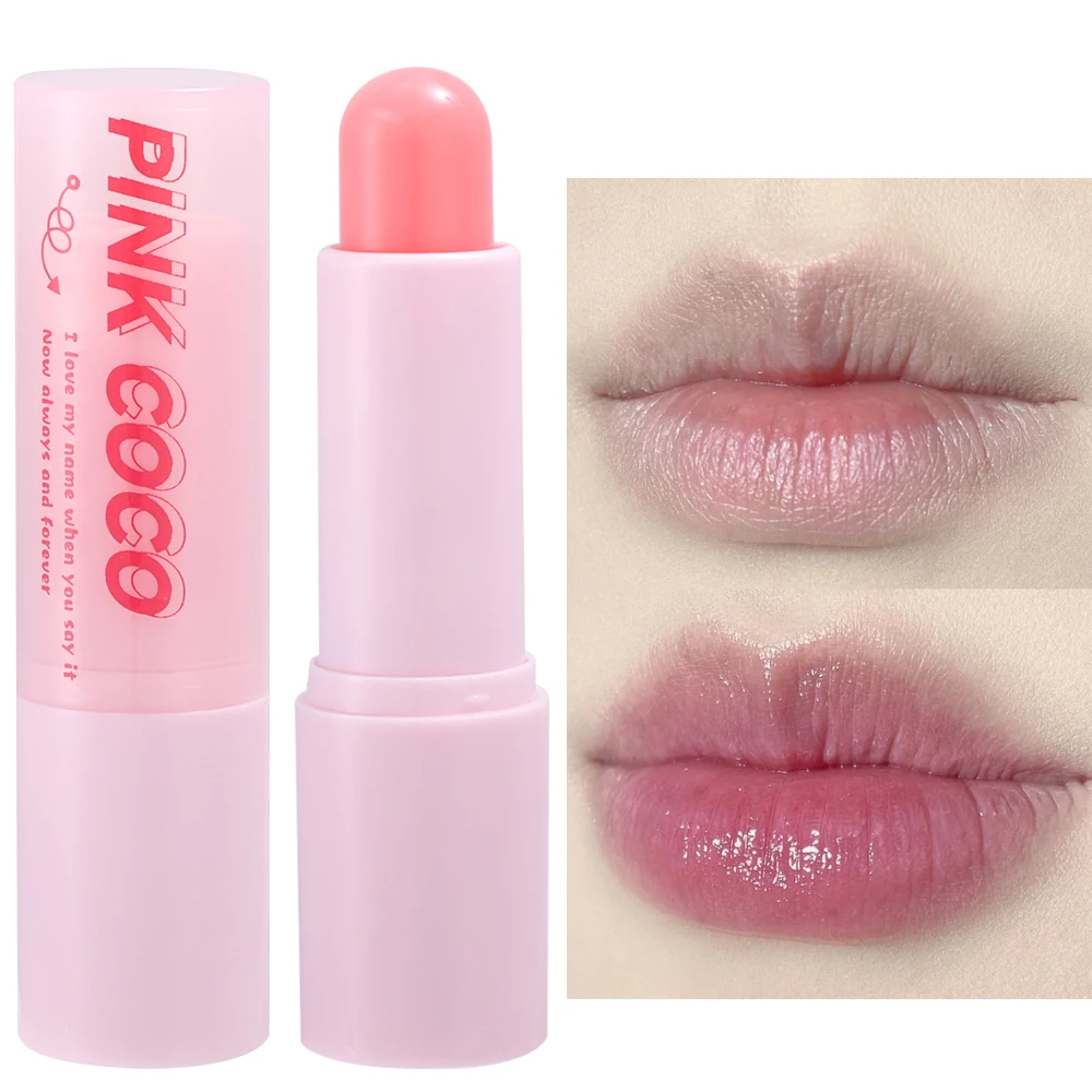 Color Changing Lip Blam Waterproof Long Lasting Moisturizing Warm Temperature Change Jelly Lipstick Korean Women Lip Care Makeup