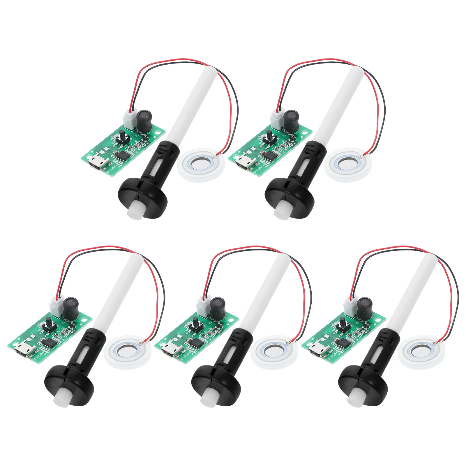 

5 Sets Humidifier Circuit Motherboard Mini Atomization Spray USB Heavy Fog Tool Kit Portable Device