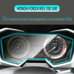 Membrana transparente de TPU para motocicleta, instrumento de coagulación hidráulica, aplicable a HONDA FORZA FOSHA 350, 2020-2022