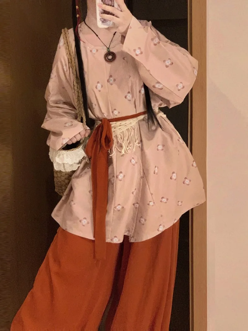 Vintage Hanfu Women Chinese Traditional Stage Dance Dress Female Fairy Cosplay Costume Hanfu Set Tang Dynasty Dance Wear