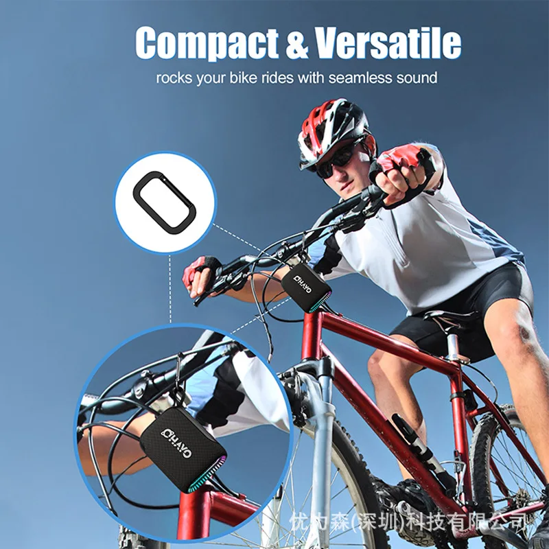 Alta fidelidade qualidade de som bluetooth alto-falante grande volume tws estéreo sem fio subwoofer casa ao ar livre à prova dwaterproof água portátil carro mini áudio