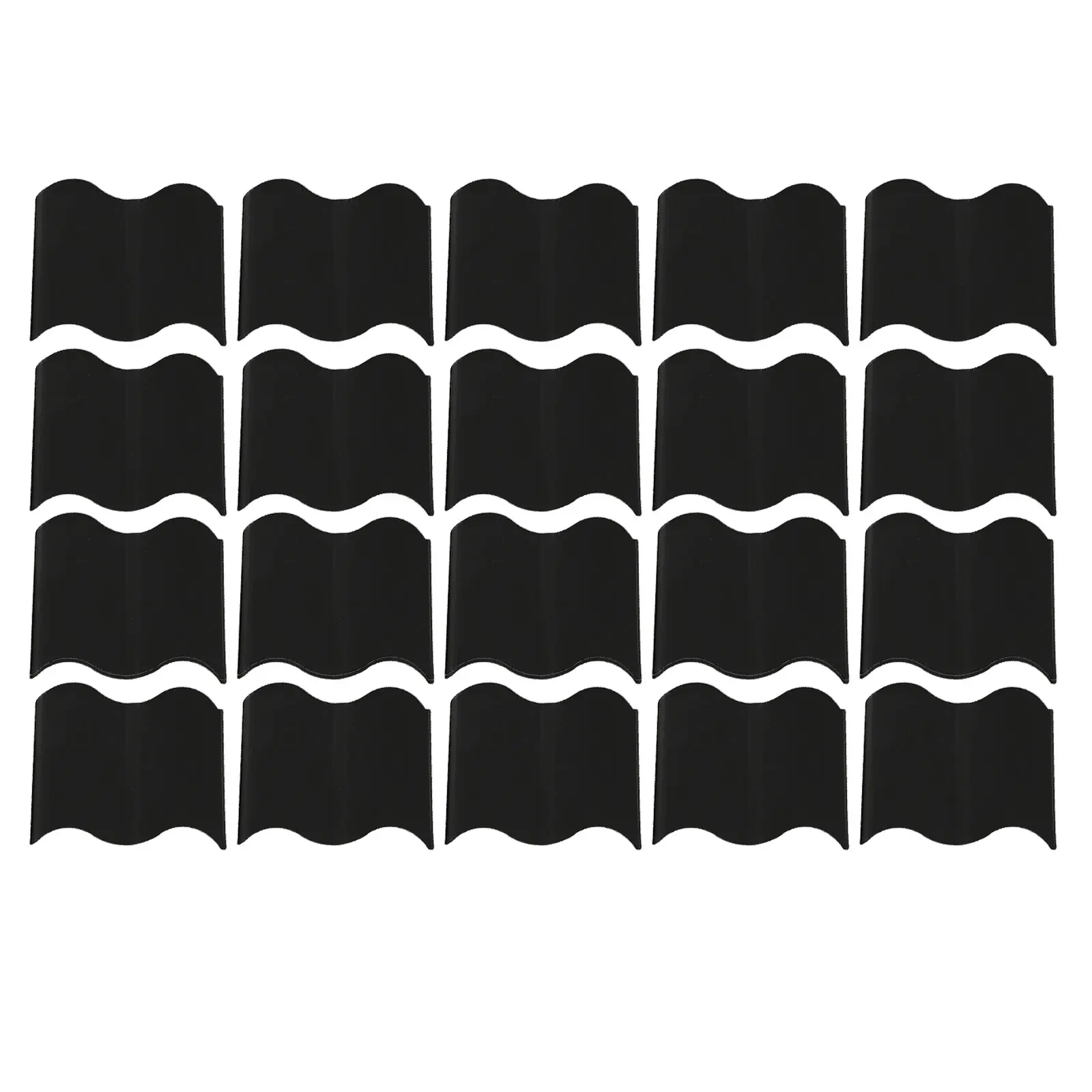 Black Garden Edging Borders Flexible Garden Edging Plant Separator Easy Installation Design Elegant Garden Design