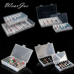 Bead Charms Bars Display Holder Tray Box Rondelles Case Bracelet Trollbeads Jewelry Storage Organizer Container Acrylic Showcase