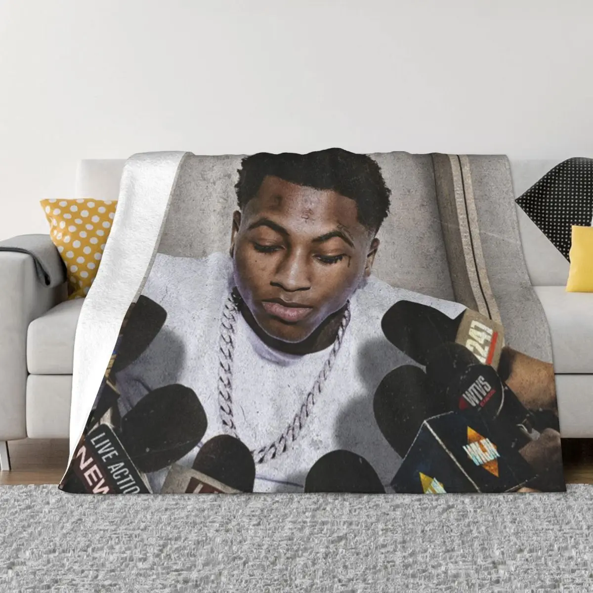 

YoungBoy Never Broke Again 002894, домашние одеяла, одеяло с принтом, одеяла для пар, тонкое ватное одеяло, одеяло