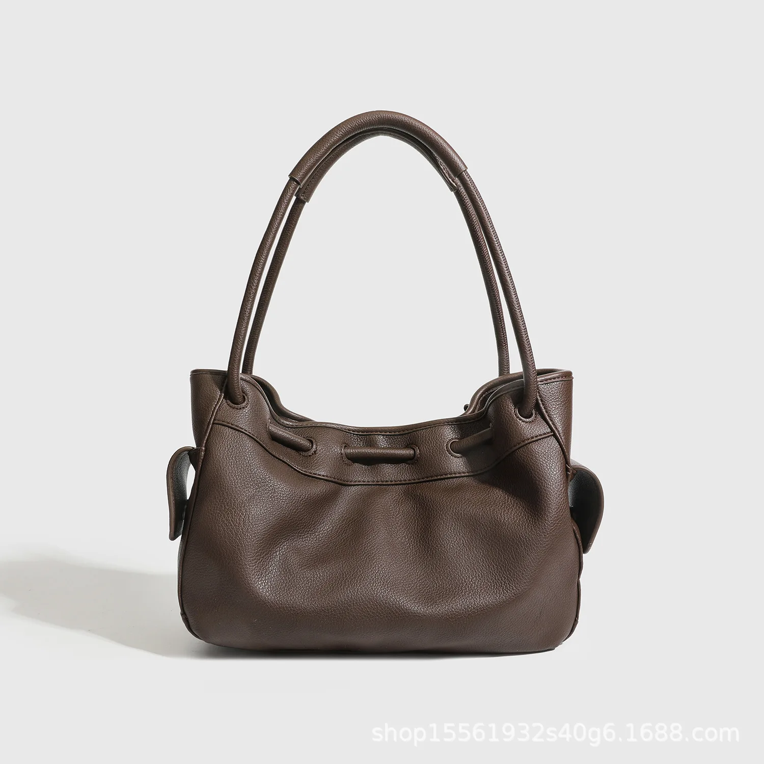 

Минималистичная модная ретро-сумка для подгузников для женщин, роскошная кожаная сумка через плечо, дизайнерская сумка в парижском стиле, вместительная сумка-мессенджер