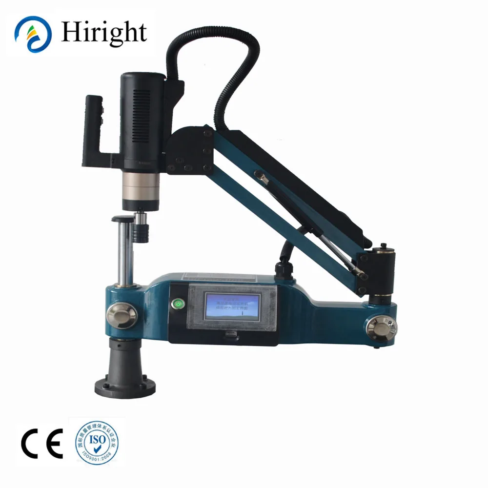 CNC partner electric automatic tapping machine with HD display screen