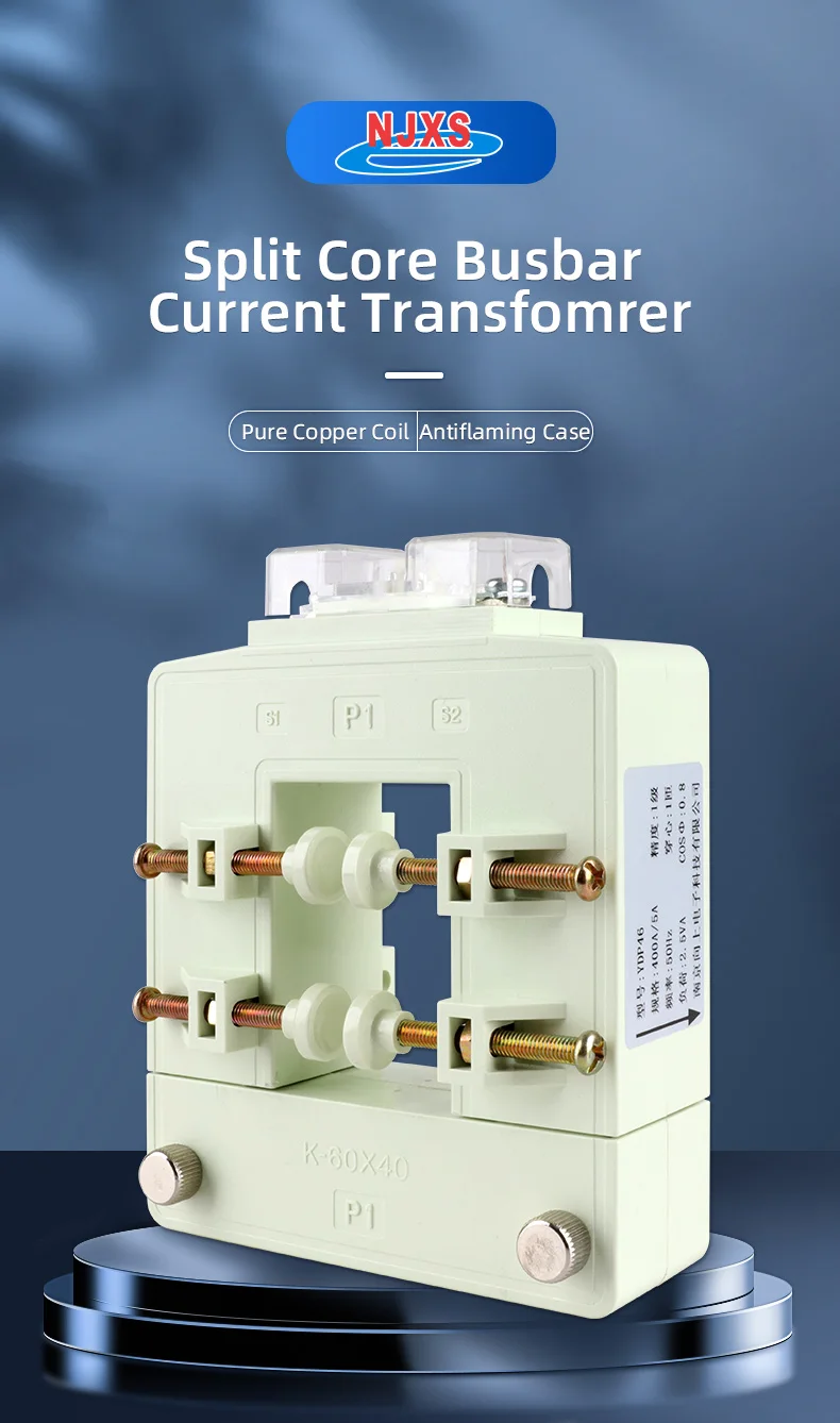 

Split Core Current Transformer YDP Series 1000A - 6000A Measurement 1A 5A mA Output YDP816