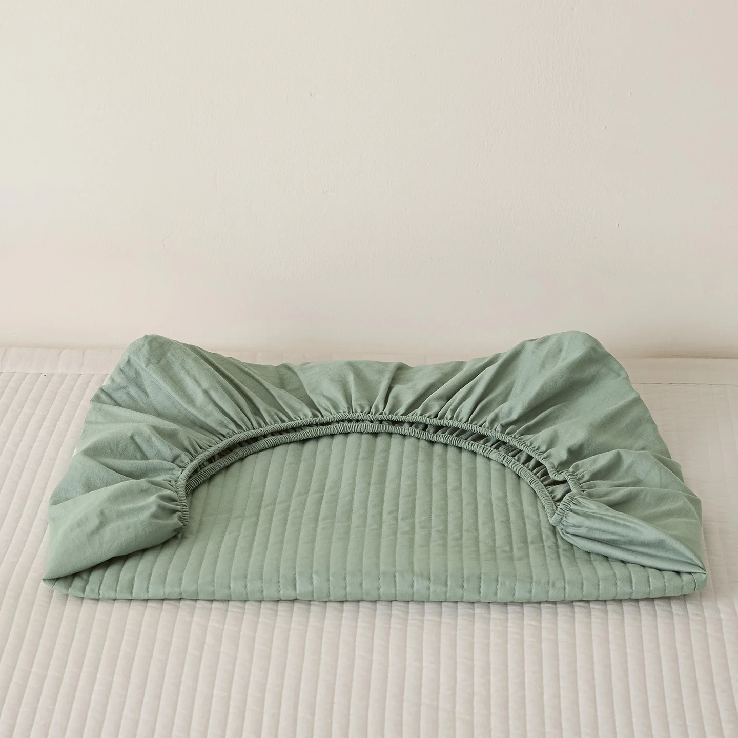 1Pc Cotton Pillowcase 48 x 74cm, 200 TC Solid Pillow Cover with Elastic Around,without core,Machine Washable