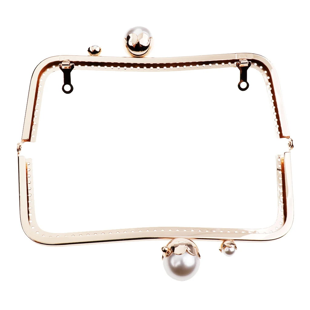 Alloy Kiss Clasp Purse Frame Lock Clip for Retro Coin Bag DIY Handbag Accessories for Girls and Children