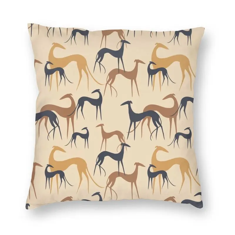 Greyhound Bedroom Sofa Cushion Cover Home Decor Pet Dog Living Room Lovers   Pillowcase