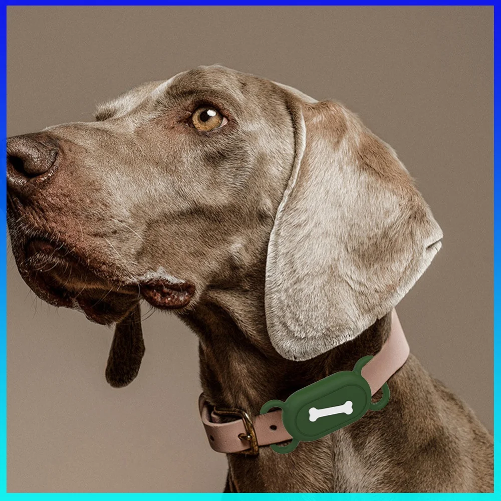 Silicone Case Waterproof Protective Cover Sleeve Dog Cat Collar Holder  Tracking Devices Protector for Galaxy SmartTag2