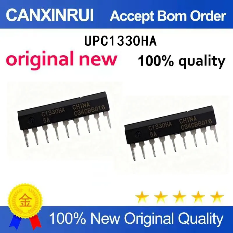 

(5-100 Pieces) Brand new original UPC1330HA C1330HA SIP-9 spot chip