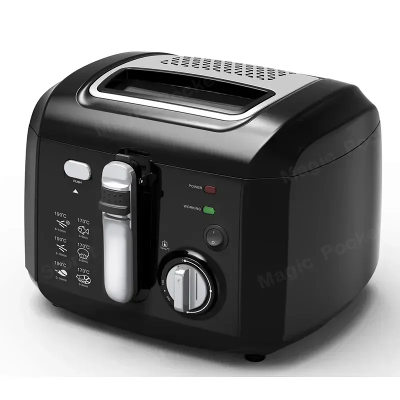 3 liter removable oil container electric deep fryer