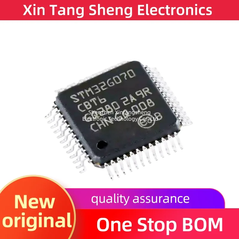 STM32G070CBT6 replaces the STM32F070CBT6 LQFP-48 microcontroller chip