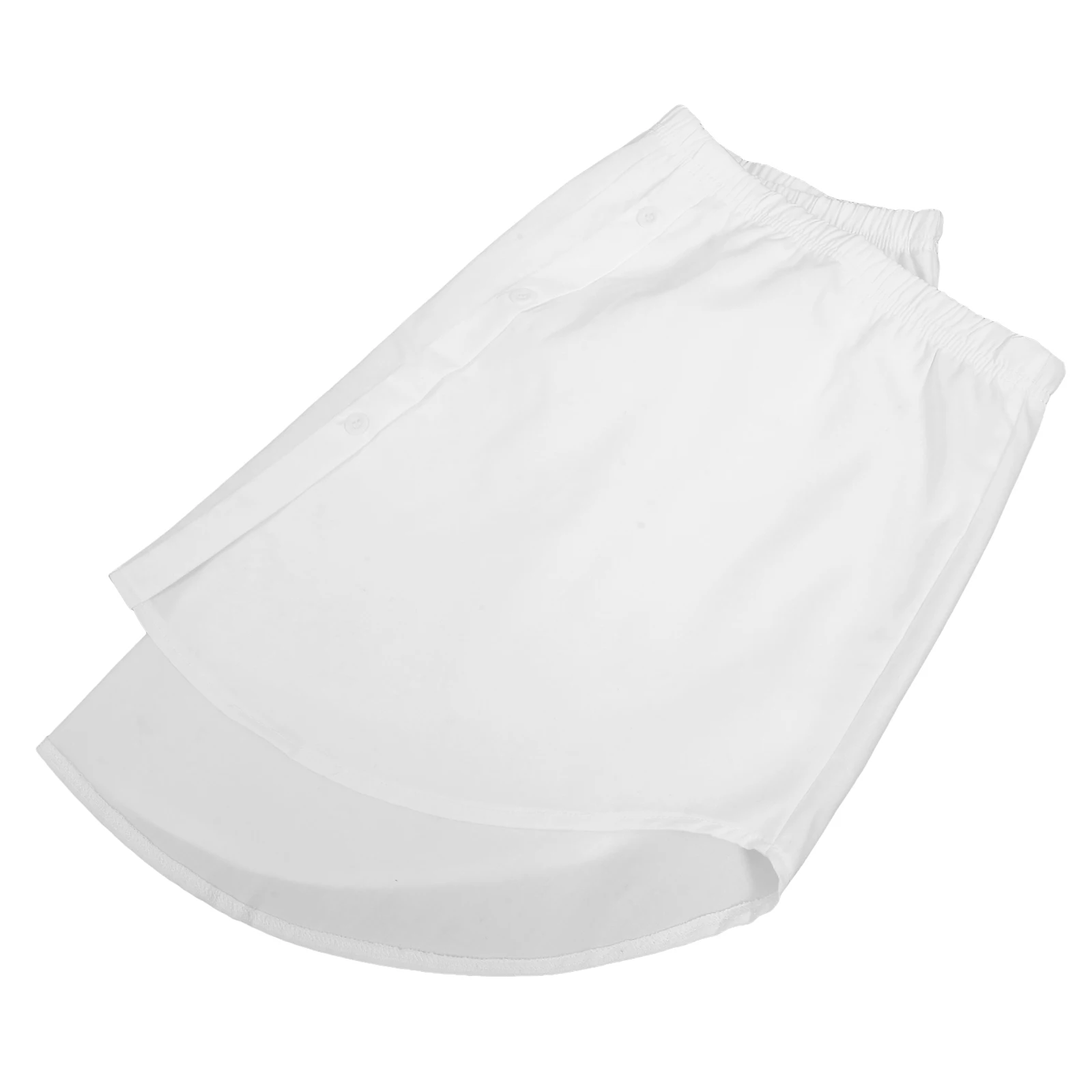 

Women Slip Skirt Versatile Decoration White Shirt Girl Costume Sweater Clothing Fake Skirt Street Shooting Shopping Work