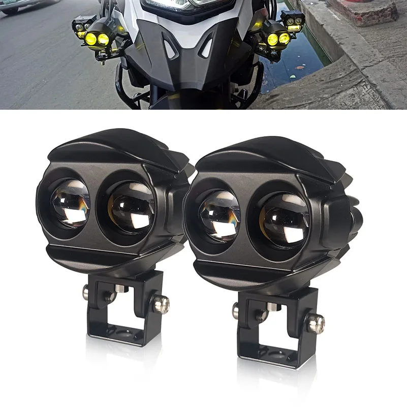 

LED Motorcycle Fog Light Spotlights Auxiliary Light For BMW R1200GS R1250GS ADV YAMAHA Tenere 700 TRACER 900 Tmax 500 530.