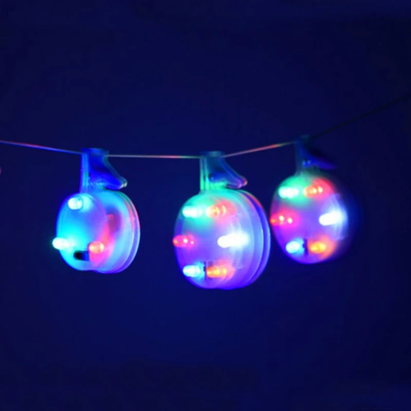 

10p/lot led lamp led kite factory colors light shinning in the sky wind kites Power kite outdoor games Kite flying Beach toy fun