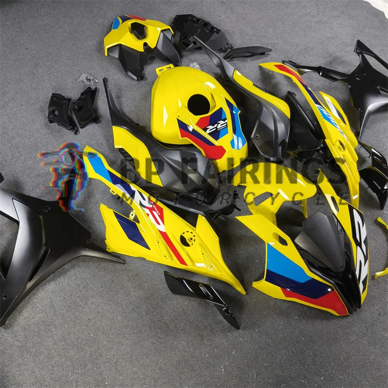 For BMW S1000RR 2023 2024 Fairing Accessories Full Fairings Panel Kit Higher Quality ABS Plastic Injection set Yellow