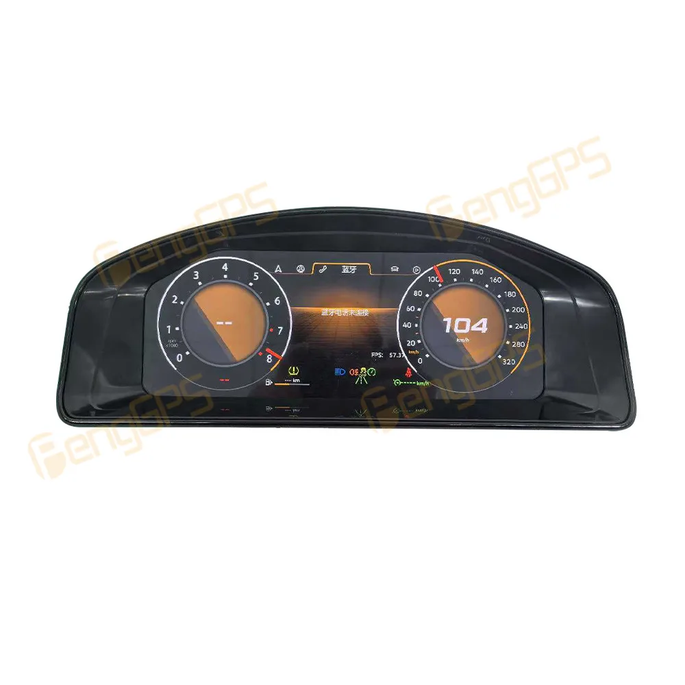 

12,3-дюймовая автомобильная цифровая панель приборной панели для Volkswagen Multivan T5, ЖК-дисплей, цифровая панель приборной панели, виртуальный приборный блок, кабин