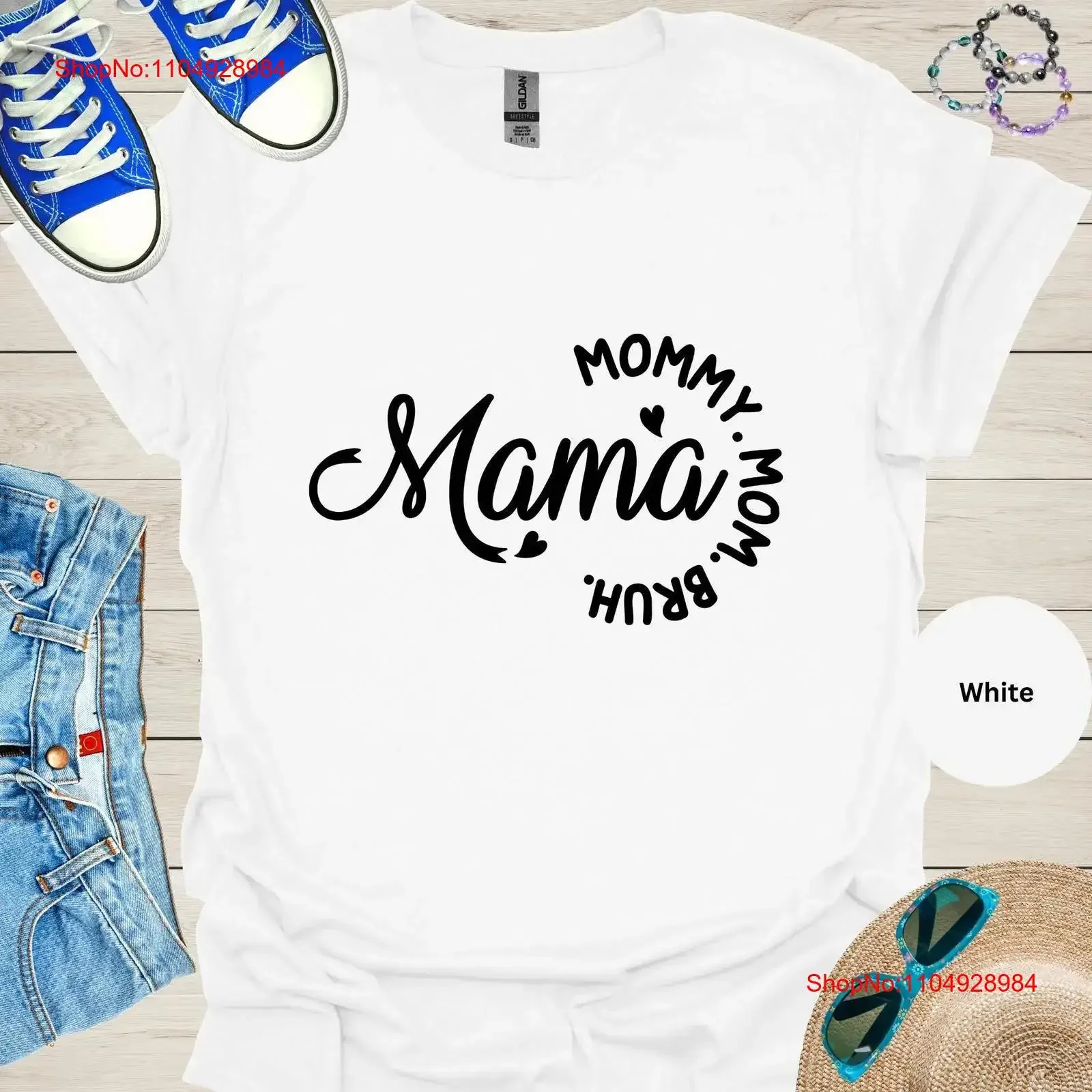 

Футболка Mama Mommy Mom Bruh для женщин, рубашки больших размеров, винтажный потертый дышащий топ для повседневной носки, мягкий универсальный