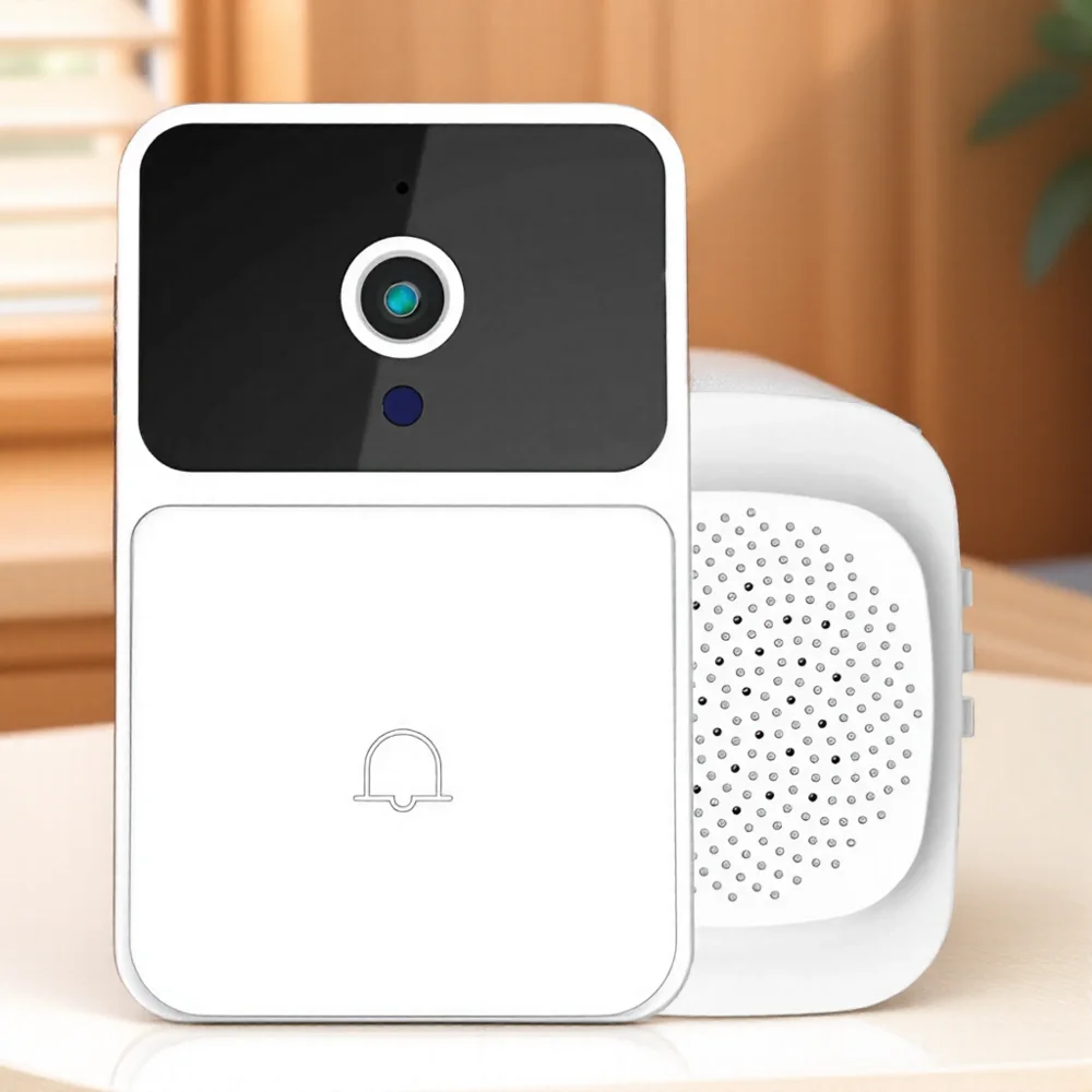 ナイトビジョン付きwifiビデオドアベルワイヤレスホームセキュリティインターホンシステムドアビューアカメラ