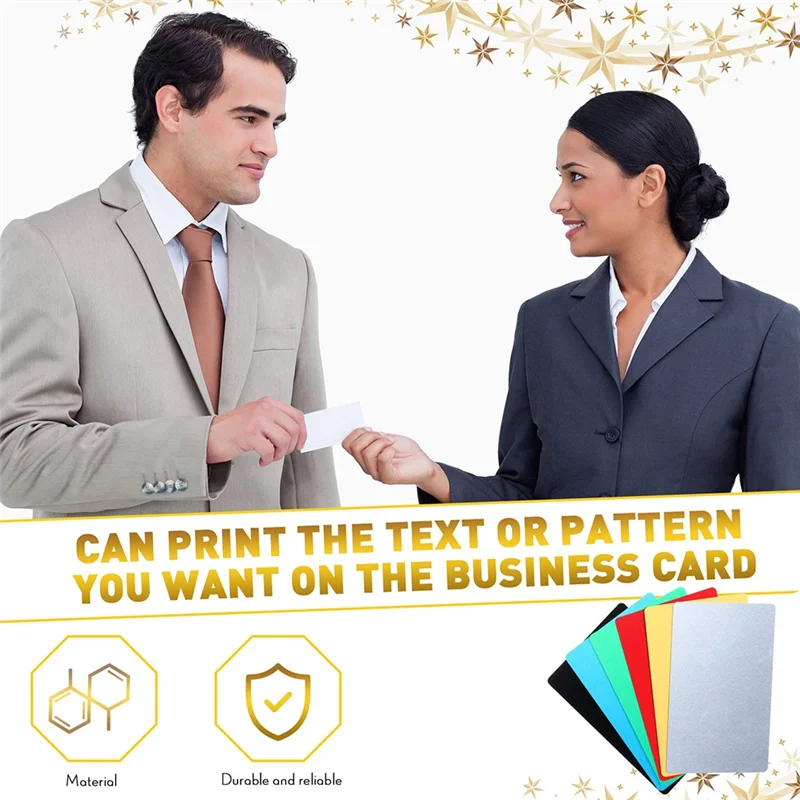 

Y17A 550 шт. металлические визитные карточки с гравировкой алюминиевых пластинок для изготовления многофункциональных металлических листов толщиной 0,01 дюйма