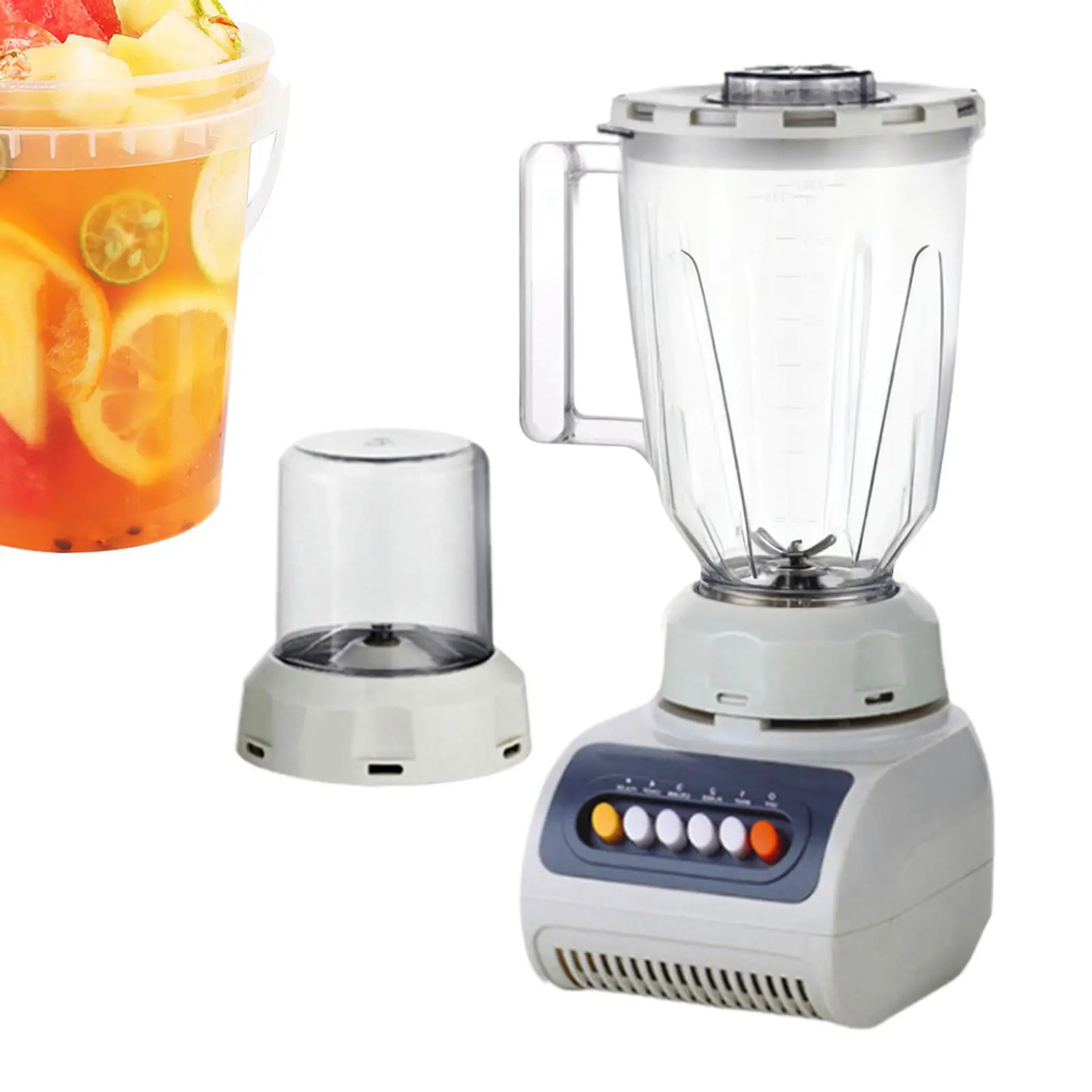 

Portable Blender 4-Speed Double-Jar Leak-Proof Shakes Portable Blender Electric For Home Gym Dorm Apartment Dining Table Fruits