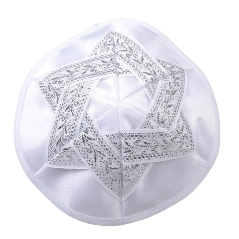 Y5GC Simple Kippah Jewish Hat Everyday Ease Religious Observances Cultural Outfit