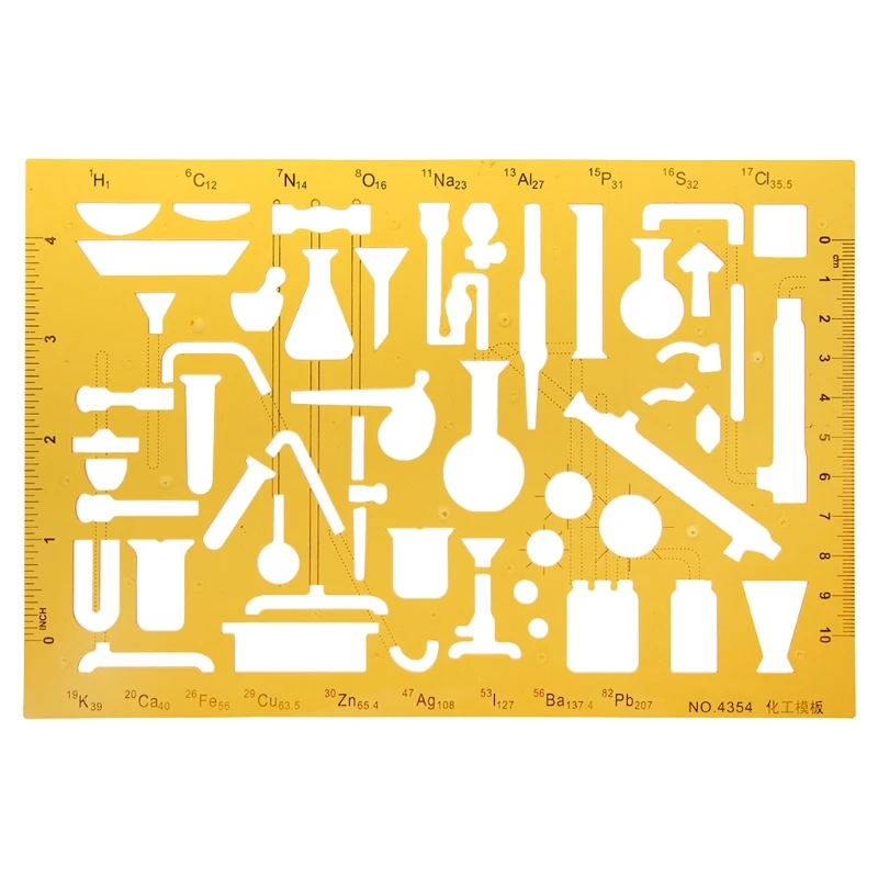 Y1UB K Hars Stroomdiagram Symbool Opstellen Sjabloon Liniaal Sjabloon Meetinstrument Student