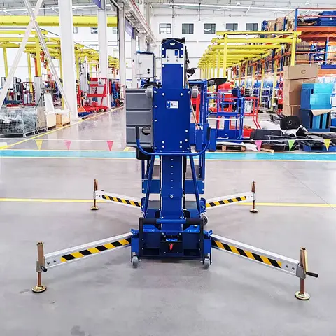 Plateforme de travail aérien électrique haut de gamme 5-14m 150kg avec certification CE