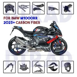 New For BMW M1000RR 2023 2024 100% Carbon Fiber Body & Frame Cover Side Panels Winglets Full Fairing Kits Motorcycle Accessories
