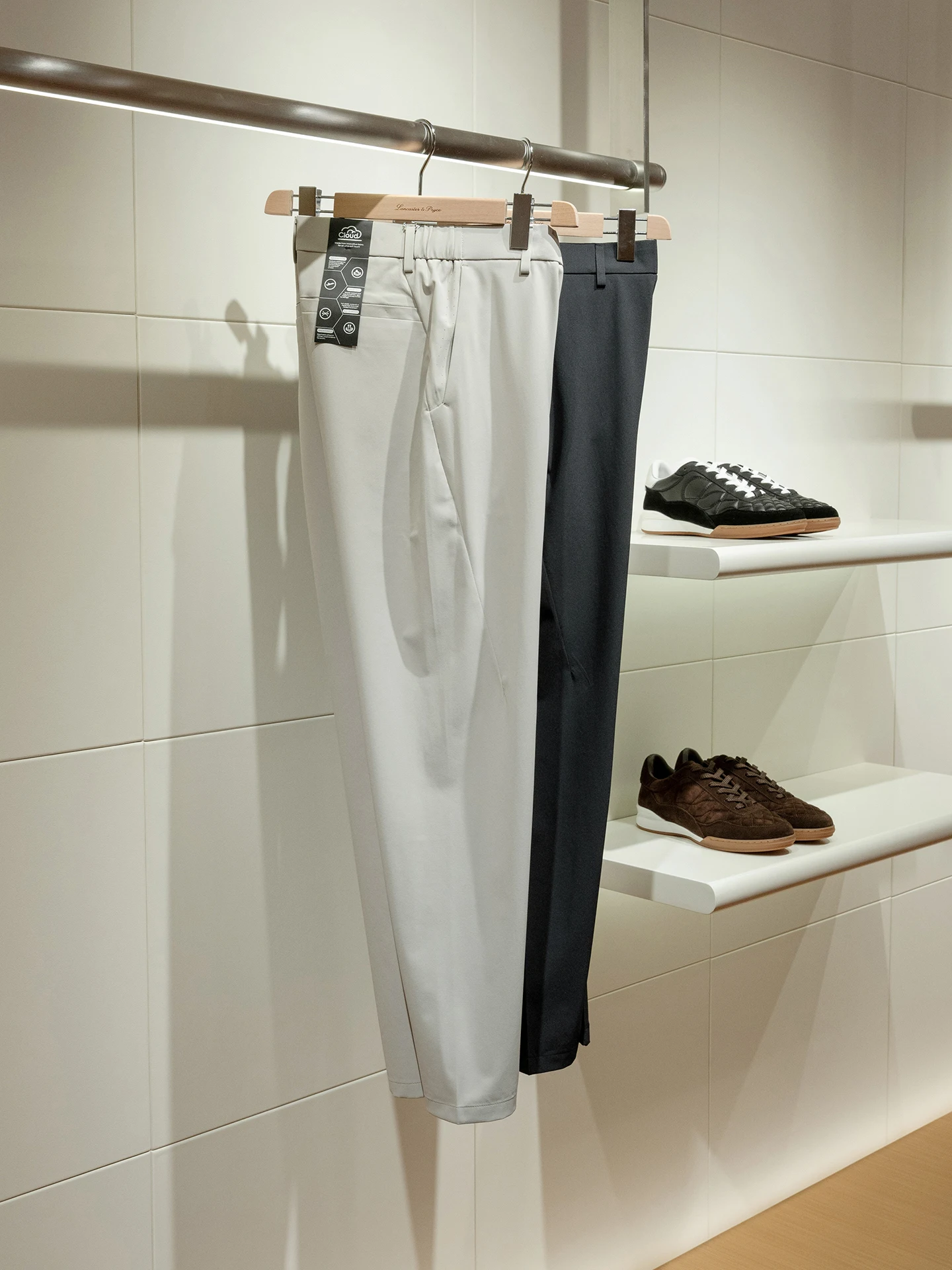 

High Performance Qui Dry Lightweight Comfortable Outdoor Men's Casual Pants Durable Breathable Sweat Absorbent Polyester Fa...