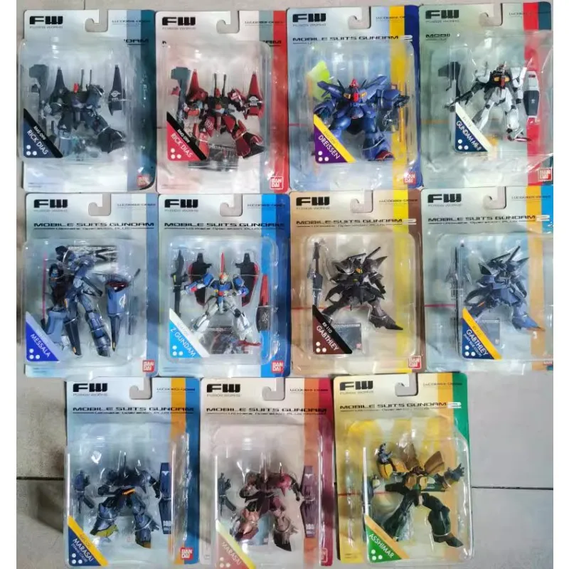 

Genuine BANDAI Gundam Anime Card Hanging Toy Plus 1，2 Generation Action Figure Collectible Model Toys Children Birthday Gift