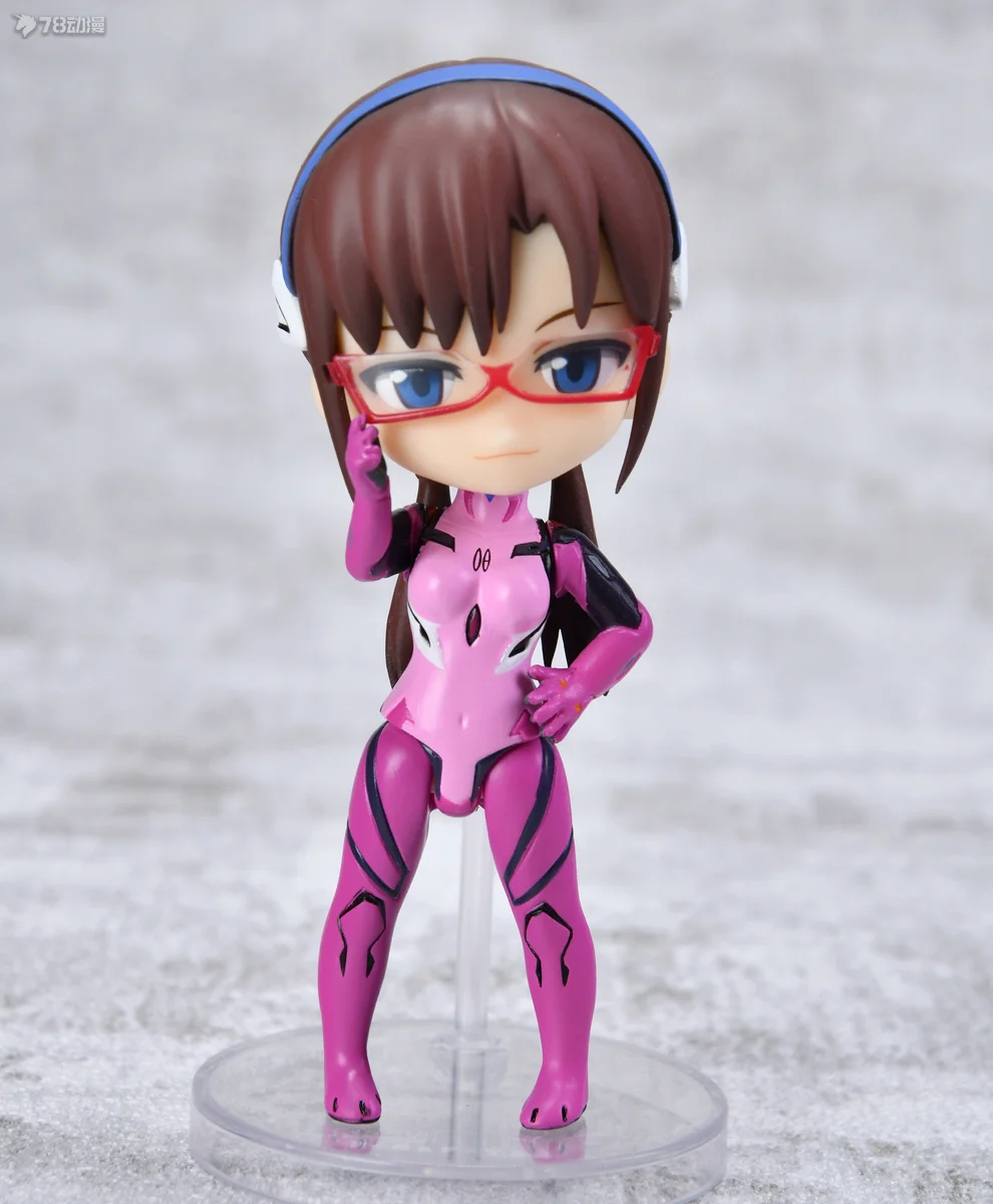 In Strock Bandai Figuarts Mini NEON GENESIS EVANGELION EVA Makinami Mari Illustrious Anime Figure Toys Collection Model Gift