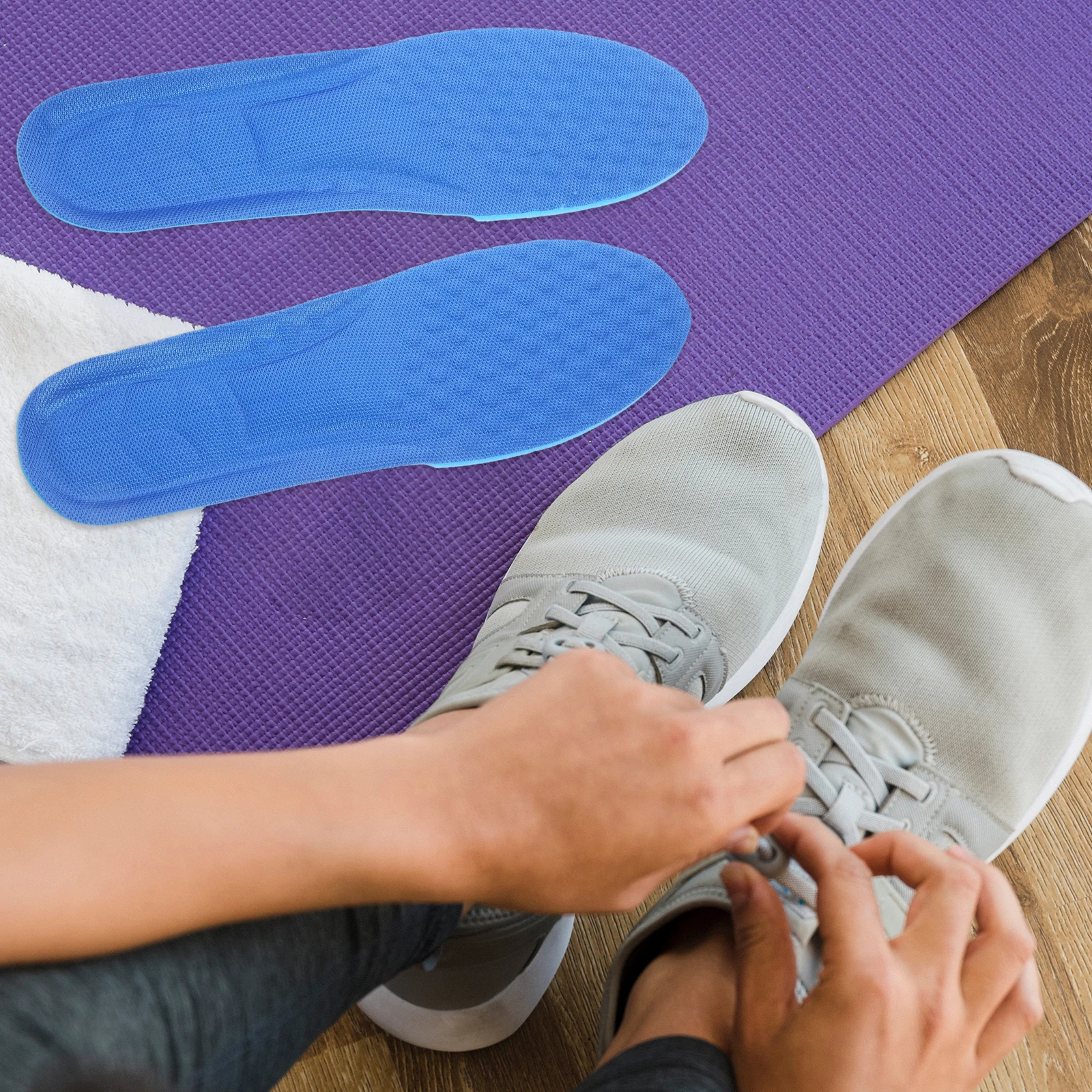 

3 Pairs Basketball Shoe Insoles Supple Small Shoes Sports Inserts Reusable Sneakers Women 40 Size Sweat Absorbing Breathable