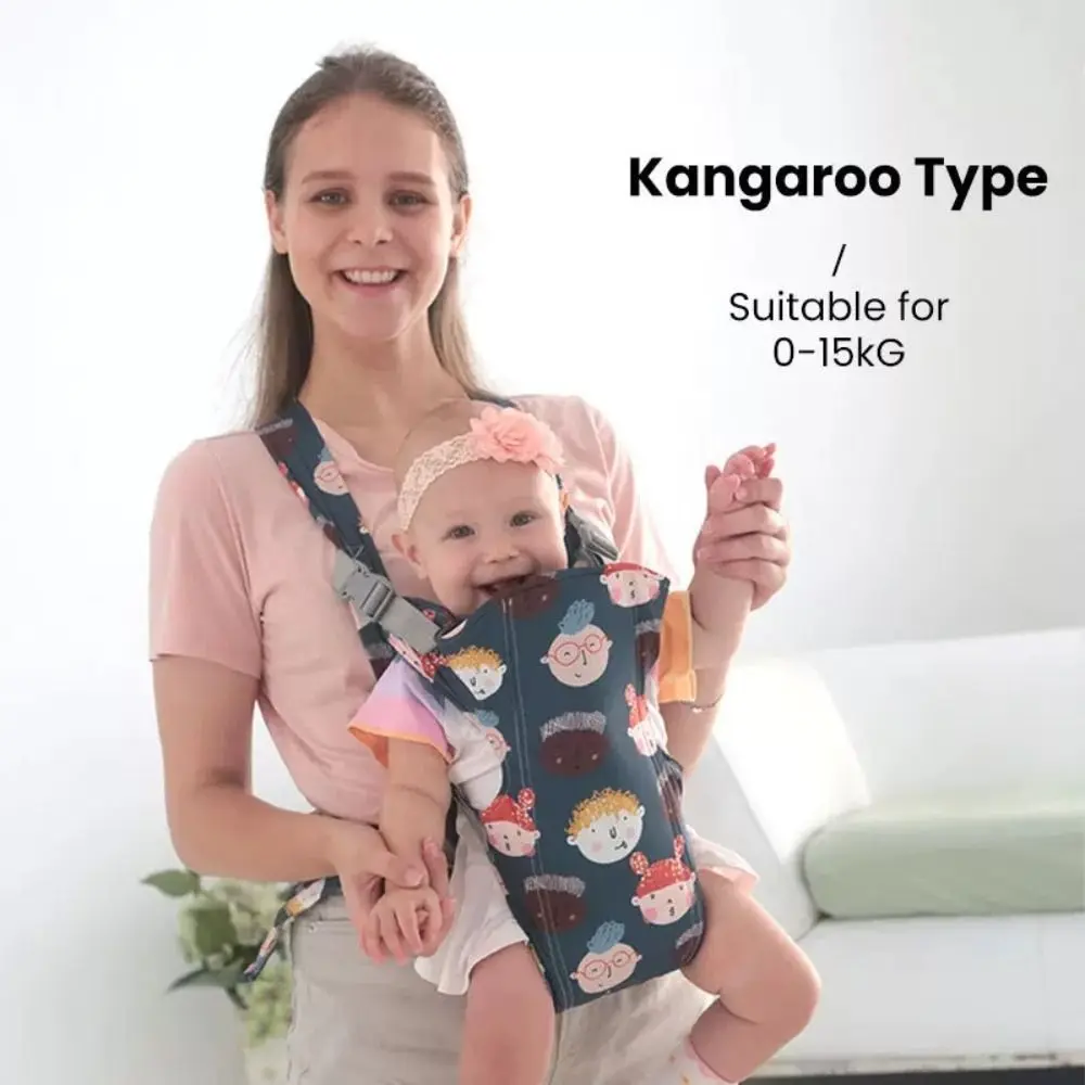

Newborn Front Holding Baby Carrier Soft Material Sling Design Baby Sling Carrier Waist Stool Strap 360 Ergonomic Carrier