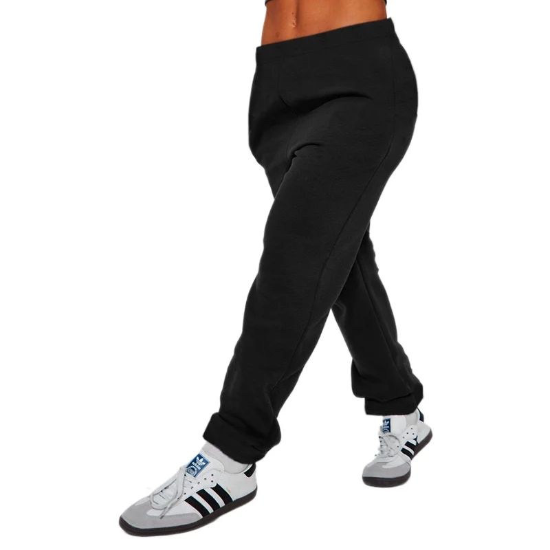 2025 سراويل أنيقة عادية الخصر مستقيمة الساق للنساء مرونة الخصر التخسيس الصلبة الأسود مكتب السراويل اليومية #2