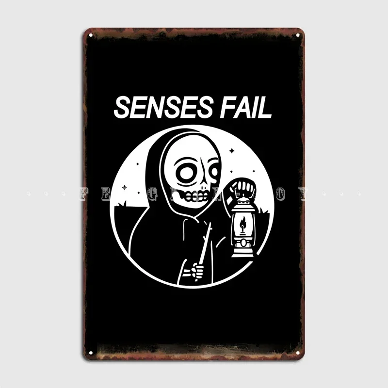 Senses Fail Metal Sign Pub Club Bar Customize Wall Decor Tin Sign Poster