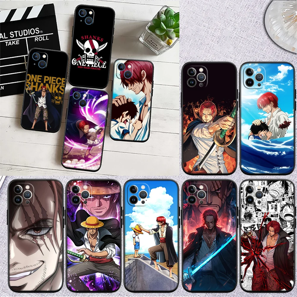 One Piece Shanks Phone Case for Samsung Galaxy M06 M15 M16 M35 M55 M56 A36 A42 A50 A50S A51 A52 A32 A33
