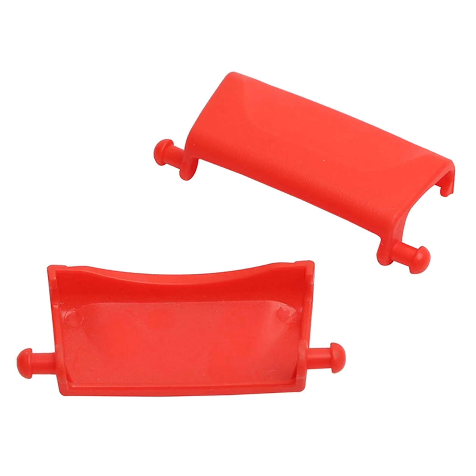 Electric bike plastic rear trunk buckle shockproof fastener red 2PCS