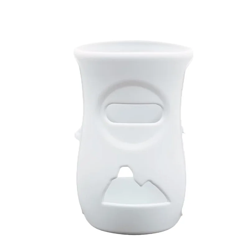 แขนขวดซิลิโคน100% สำหรับ Philips Avent ขวดแก้วธรรมชาติสำหรับเด็กปลอกซิลิโคนเกรดอาหารพรีเมี่ยมขนาด8ออนซ์