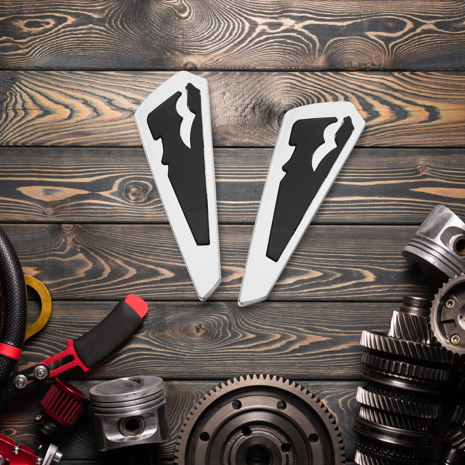 

1 Pair Windshield Pressure Booster Car Wiper Aid Enhanced Stability For Rainy Weather Driving Safety Auto Parts Compatible With